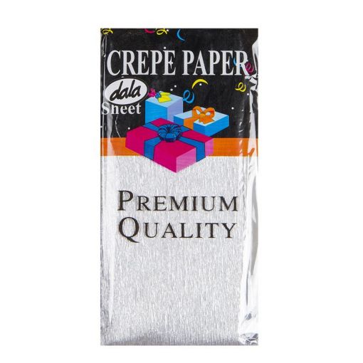 Crepe Paper Folds - Silver ( C36 )