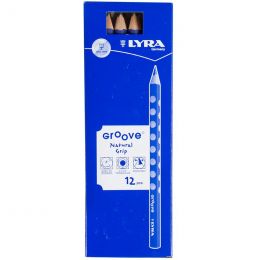Pencils - Triangular - B (12pc) 10mm - Lyra Groove