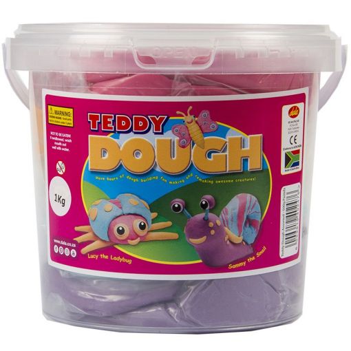 Dough (1kg) in Tub - Miss Pastel Assorted / Mixed