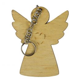 Keyring - Wooden Angel...