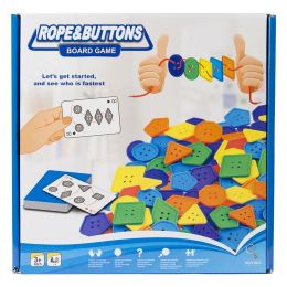 Rope & Button Board Game (Intelligent games)