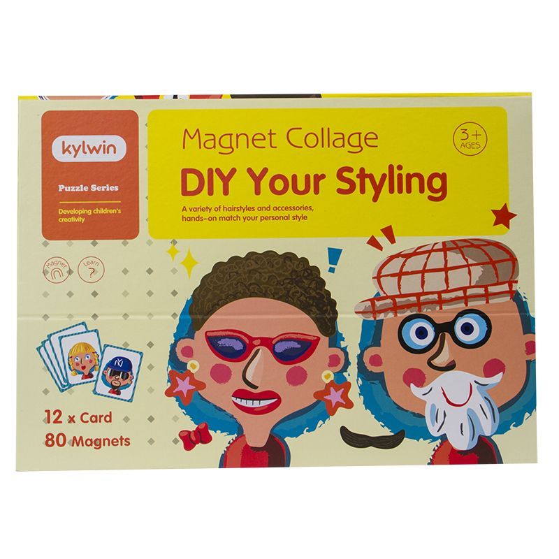 Magnetic Collage - DIY Faces Style (Intelligent games)