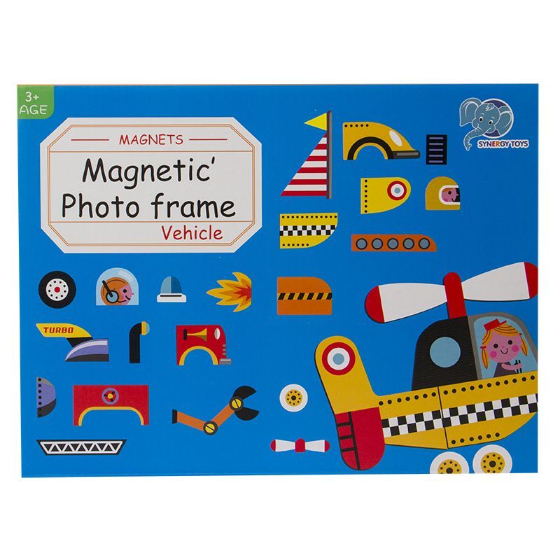 Magnetic Photo Frame - Vehicles (Intelligent games)