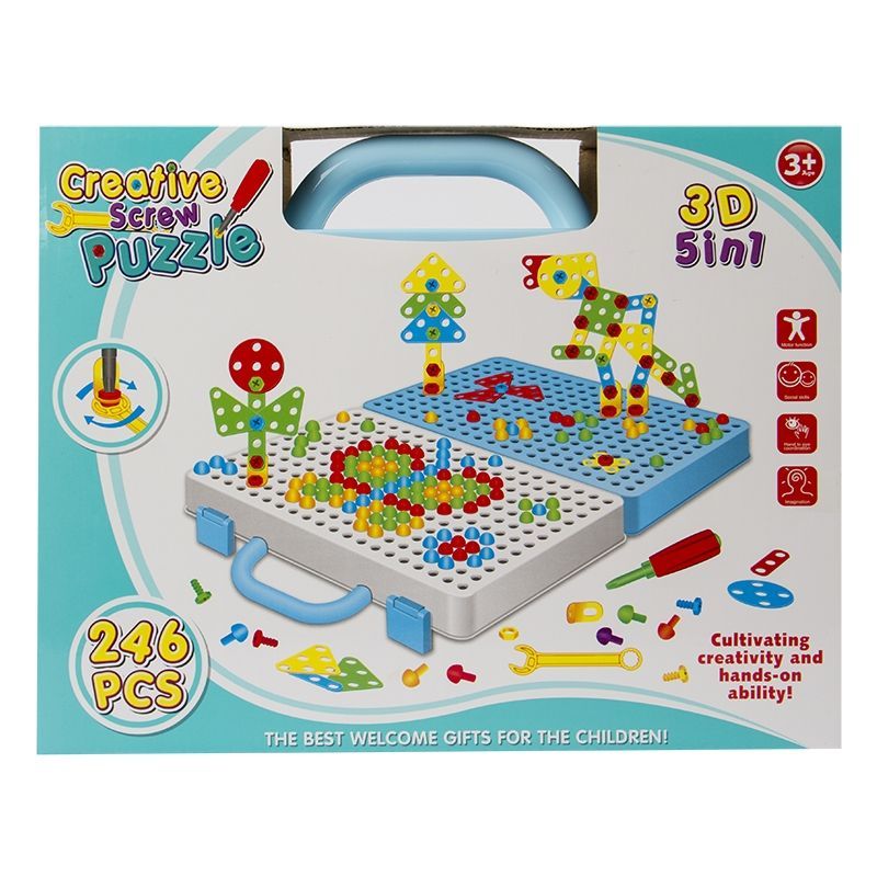 Creative Screw Puzzle Shape (Intelligent games)