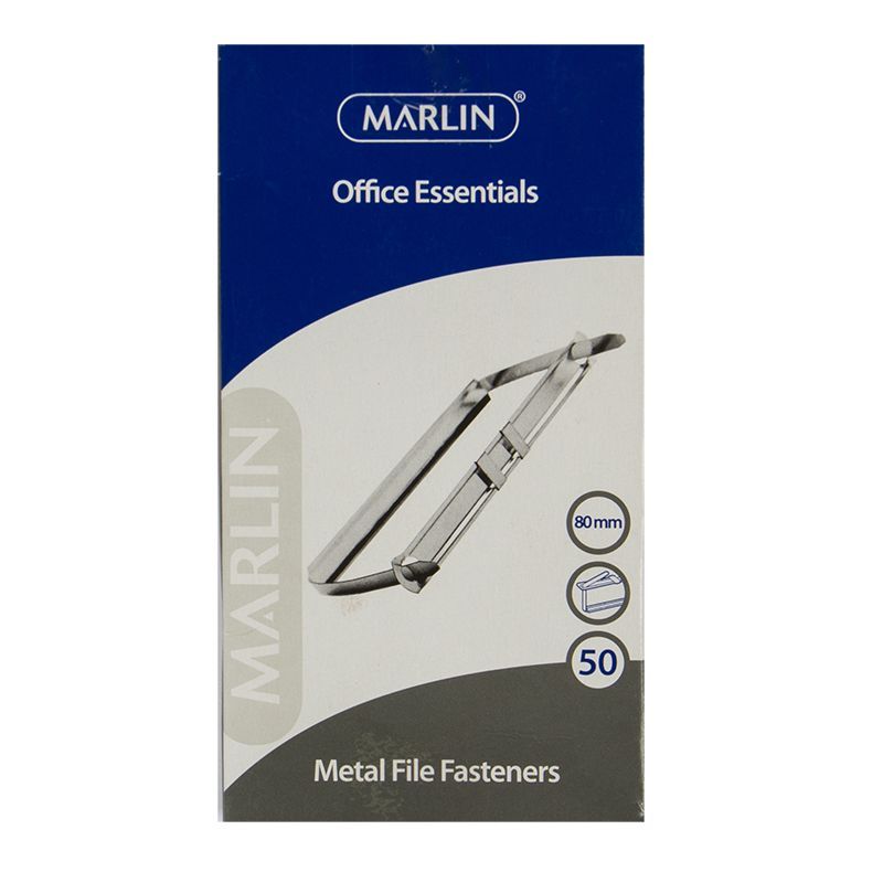 Filing Pocket - File Metal Fasteners 8cm (50pc) - Marlin