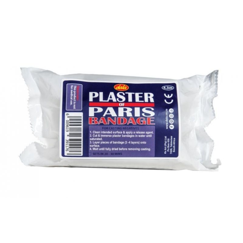 Plaster of Paris - Bandage (~4.3m roll)