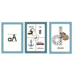 My klanke (A6) - Alfabet Flitskaarte (54pc)