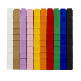 Touch & Count Cubes (100pc) In Bag - Unifix Cubes