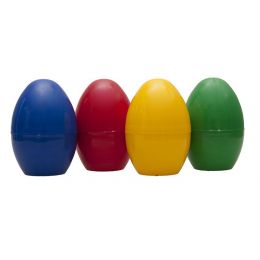 Egg - Big Large Plastic (9cm) - Single - Assorted Colours