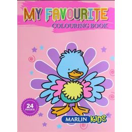 Colouring books - Marlin Kids My Favourite 24 page - Assorted - Marlin
