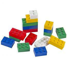 Blocks Basic (1kg ~600pc) - Primary Colours