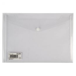 Document Wallet - A5 Carry Folder - Lightweight PP - Bantex - Clear