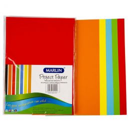 Paper A4 - 80gsm (100 sheets) - Bright Assorted