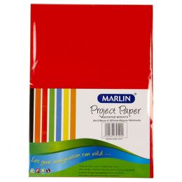 Paper A4 - 80gsm (100 sheets) - Bright Assorted