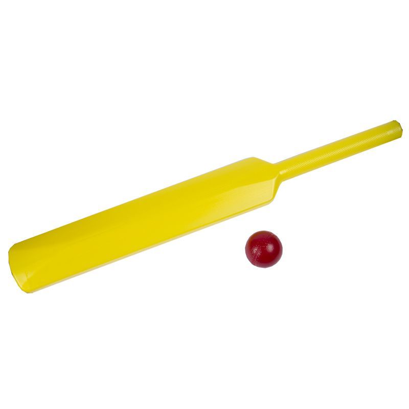 Cricket Bat & Ball - Plastic