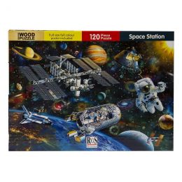 Wood Puzzle - A3 120pc - Space Station