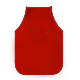 Apron PVC (Single Sided) - Small (Plain Red)