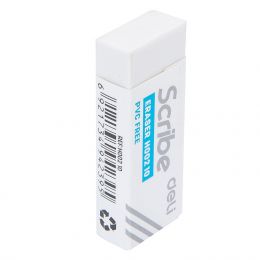 Eraser - 54x20x10mm (1pc) - White - Deli