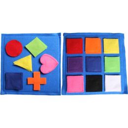 Felt Board Shape & Colour Game (double sided)