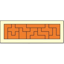 Pentominoes - Puzzle & Puzzle Board (4x15)