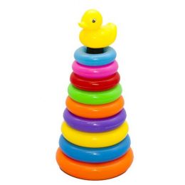 Stacking Rings (9pc) With Duck
