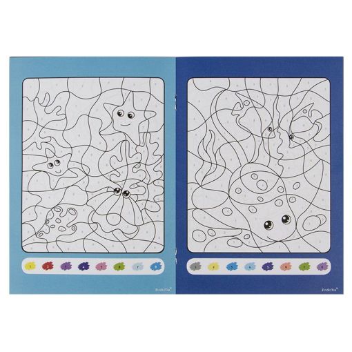 Fun - Colour By Numbers - (A5)(32p) Age 6+ FunSciTek