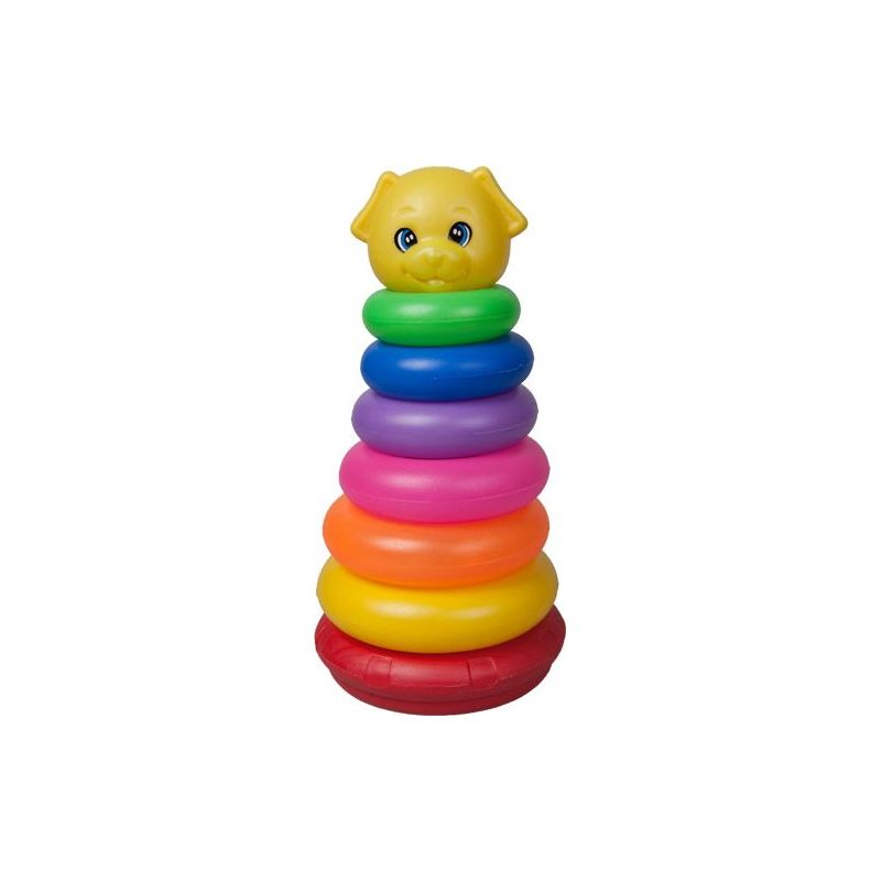 Stacking Rings (7/8pc) With Bear/Duck(Assorted)