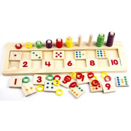 Wooden - Teaching Set - Numbers Count & Match