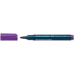 Permanent Marker - Bullet (1pc) Maxx 130 - Violet - Schneider