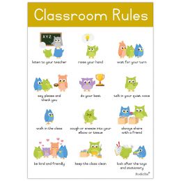 Poster - Classroom Rules (A2)