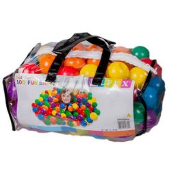 Balls - Bag of Balls (100pc) in PVC Bag with Zip