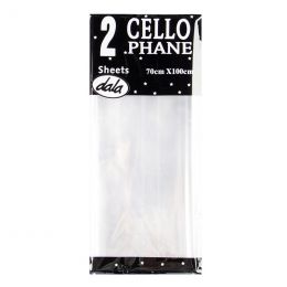 Cellophane - 70x100cm (2 sheets) - choose colour