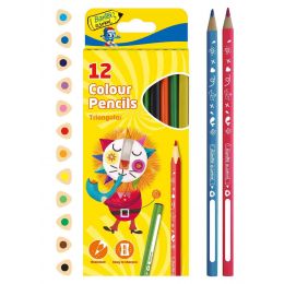 Colour Pencils - Triangular 7mm (12pc) - Bantex