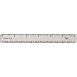 Ruler - 30cm Clear Scholar Ruler (FC)