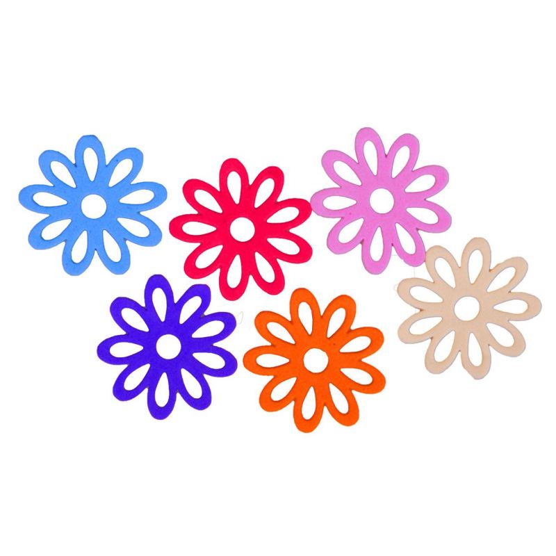 Foam - Flowers (15pc) - Assorted