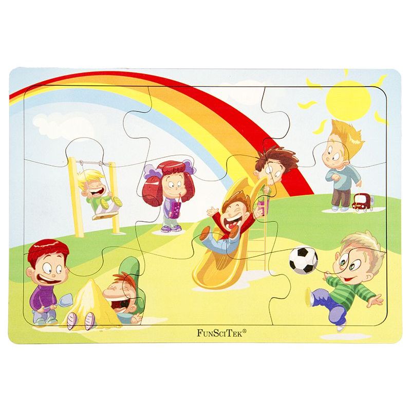 PZ Wood Frame - A4 9pc - Park Fun (BB)