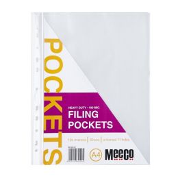 Filing Pocket - A4 (100mic)...