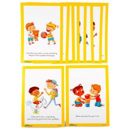 Flash Cards (A5) - Respect & Manners (10pc)
