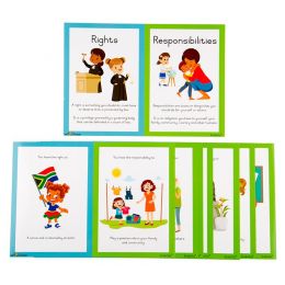 Flash Cards (A5) - Rights & Responsibilities (10pc)