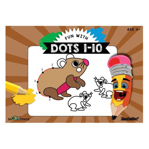 Fun - Dot to Dot (1-10) - (A5)(32p) Age 4+ FunSciTek