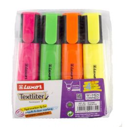 Highlighters - Luxor - Assorted (4pc)