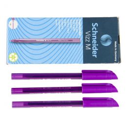 Pens - Ballpoint - Schneider Vizz Medium - Violet (10pc)
