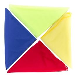 Movement Scarves - Primary Colours Mesh (4pc)