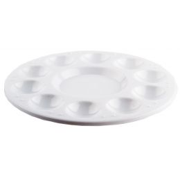 Paint Palette - 10 Well Round (17cm)
