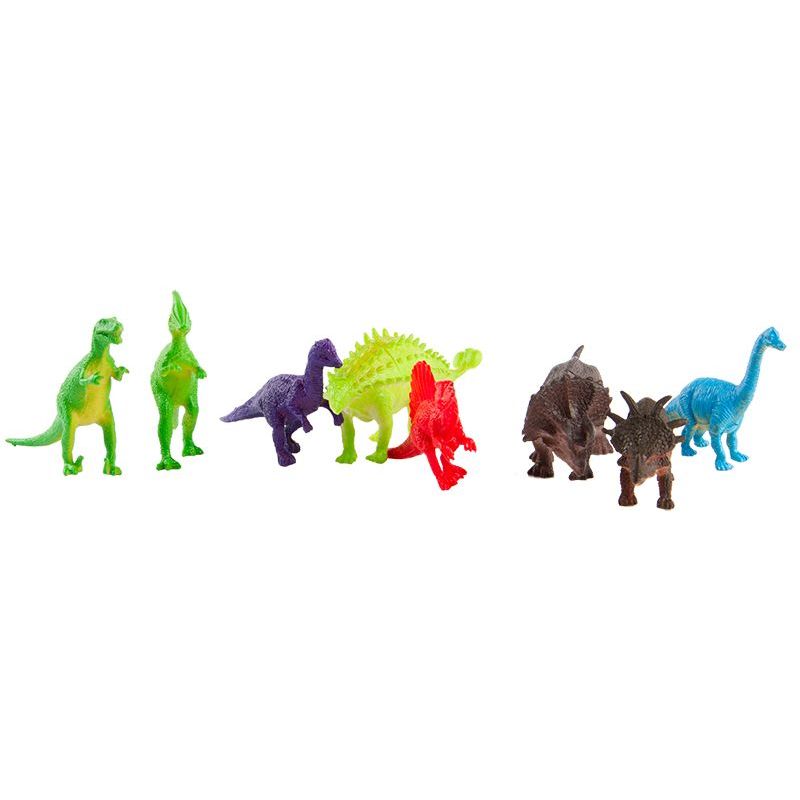 Dinosaurs - Medium (8pc) - Asssorted