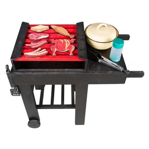 Wood - Kiddies Braai Set