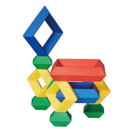 Square Pyramid Stacking Puzzle (24pc & base)