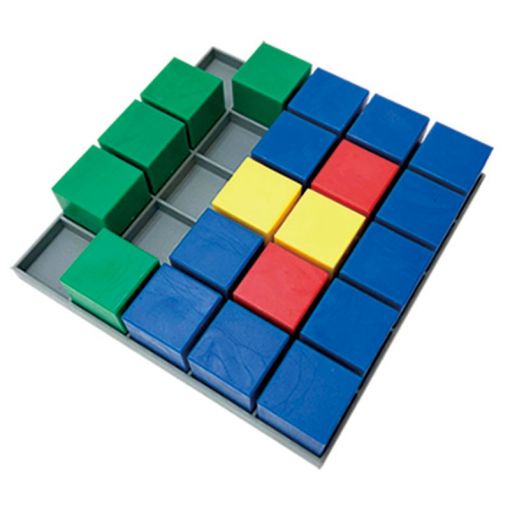 Cubes Metric - Square Baseboard for 2cm-sided Cubes (5x5 array)