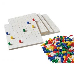 3D Pegboard (1000 Pegs + 5...