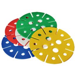 Geoflakes - Round - Jumbo 10cm (5 colour, 50pc)